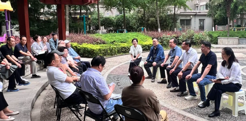 九三學(xué)社西安市碑林區(qū)工委走進(jìn)社區(qū)開展物業(yè)共性問題專題調(diào)研